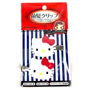 Hello Kitty Bang Hair Clips (Set of 2) – Cute Japan Exclusive